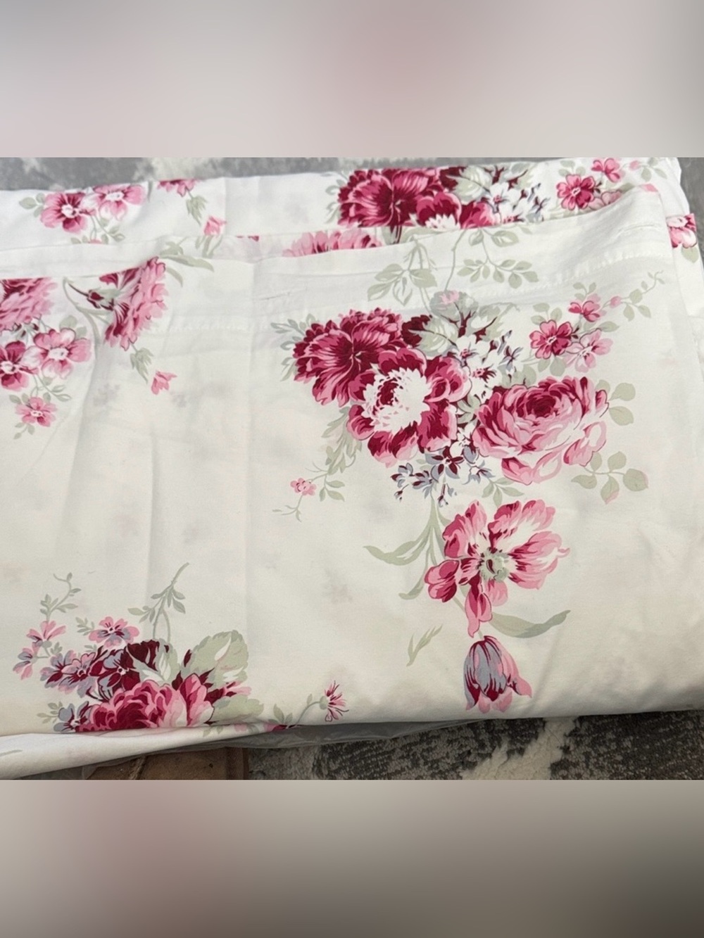 Simply Shabby Chic Retired Sun Bleached Queen Duvet Cover Mint